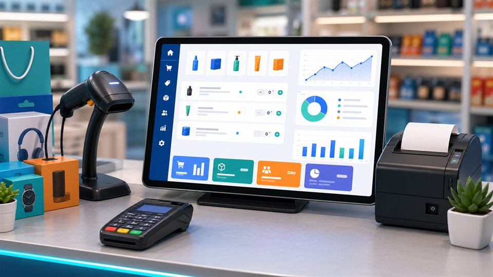 Point of Sale System interface preview